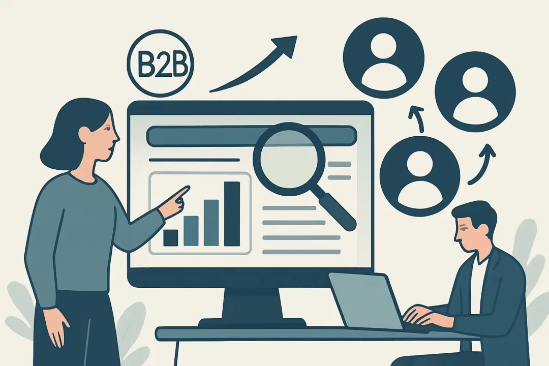 Estratégia de conteúdo SEO B2B que gera leads